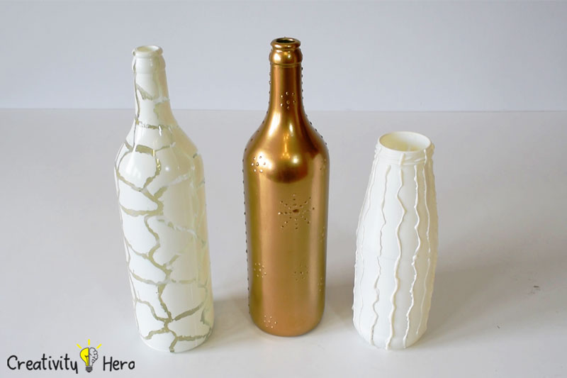 DIY Glass Bottle Home Decor – 3 Simple Ideas 11